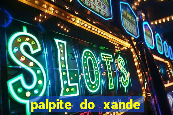 palpite do xande para hoje